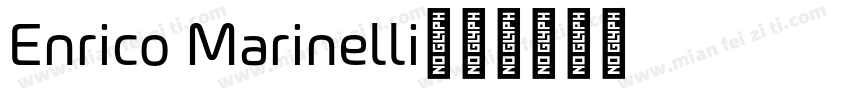 Enrico Marinelli字体转换